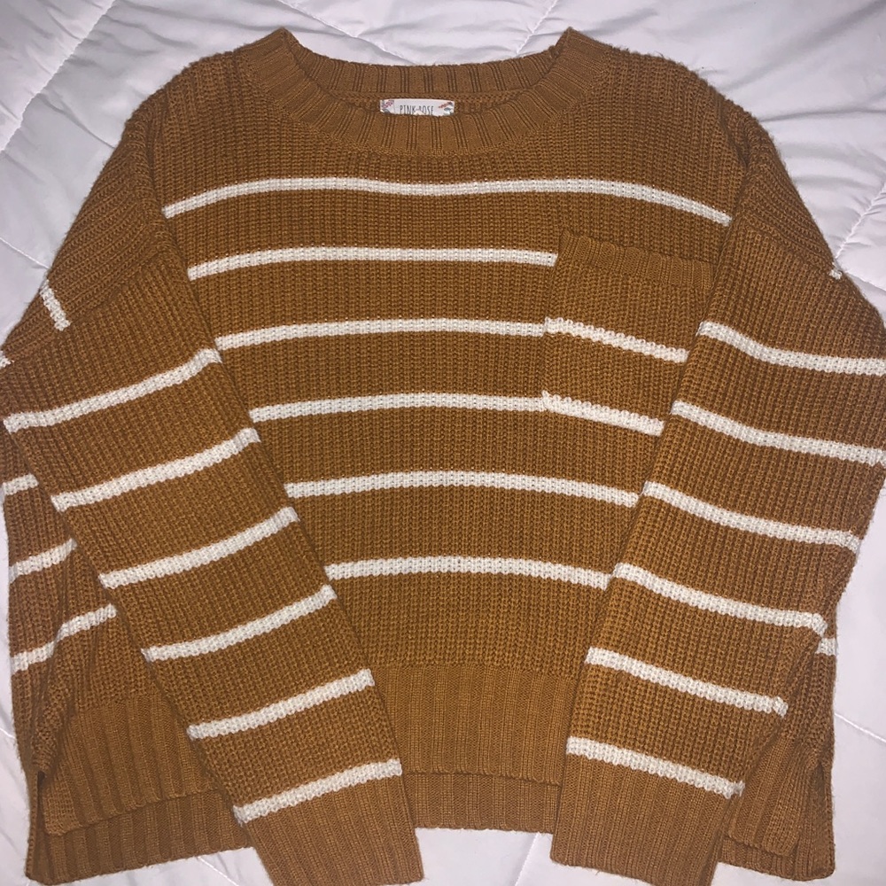 Sweater , orange , xl